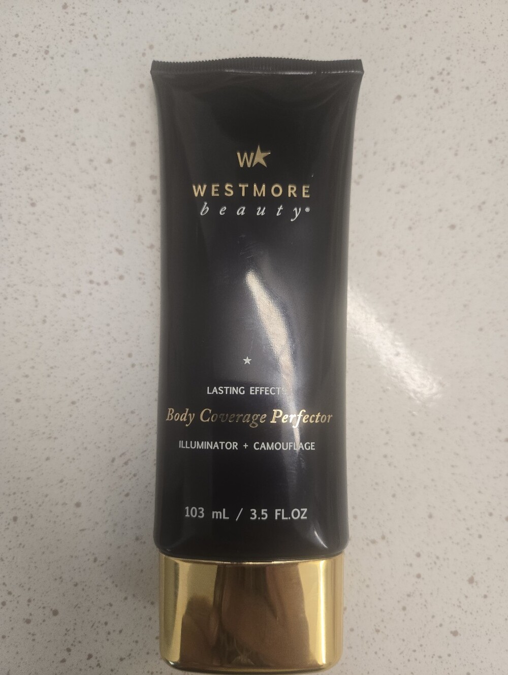 Westmore Beauty Body Golden Radiant Coverage Perfector 3.5 oz- Opened- Tested
